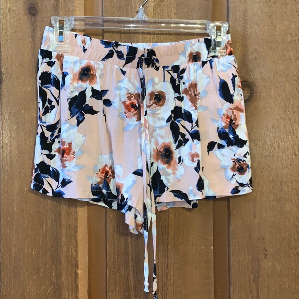 cute floral shorts